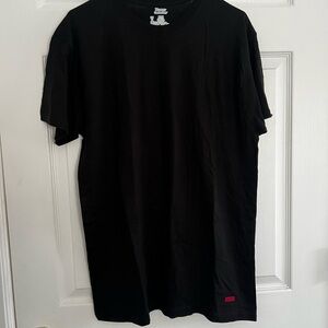 Supreme Hanes Black Short Sleeve Tee